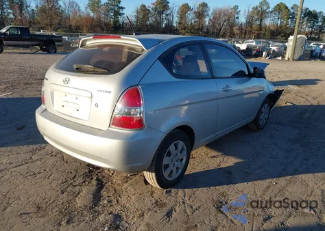 2010 Hyundai Accent Gs из США, поврежденный, VIN KMHCM3AC8AU167840